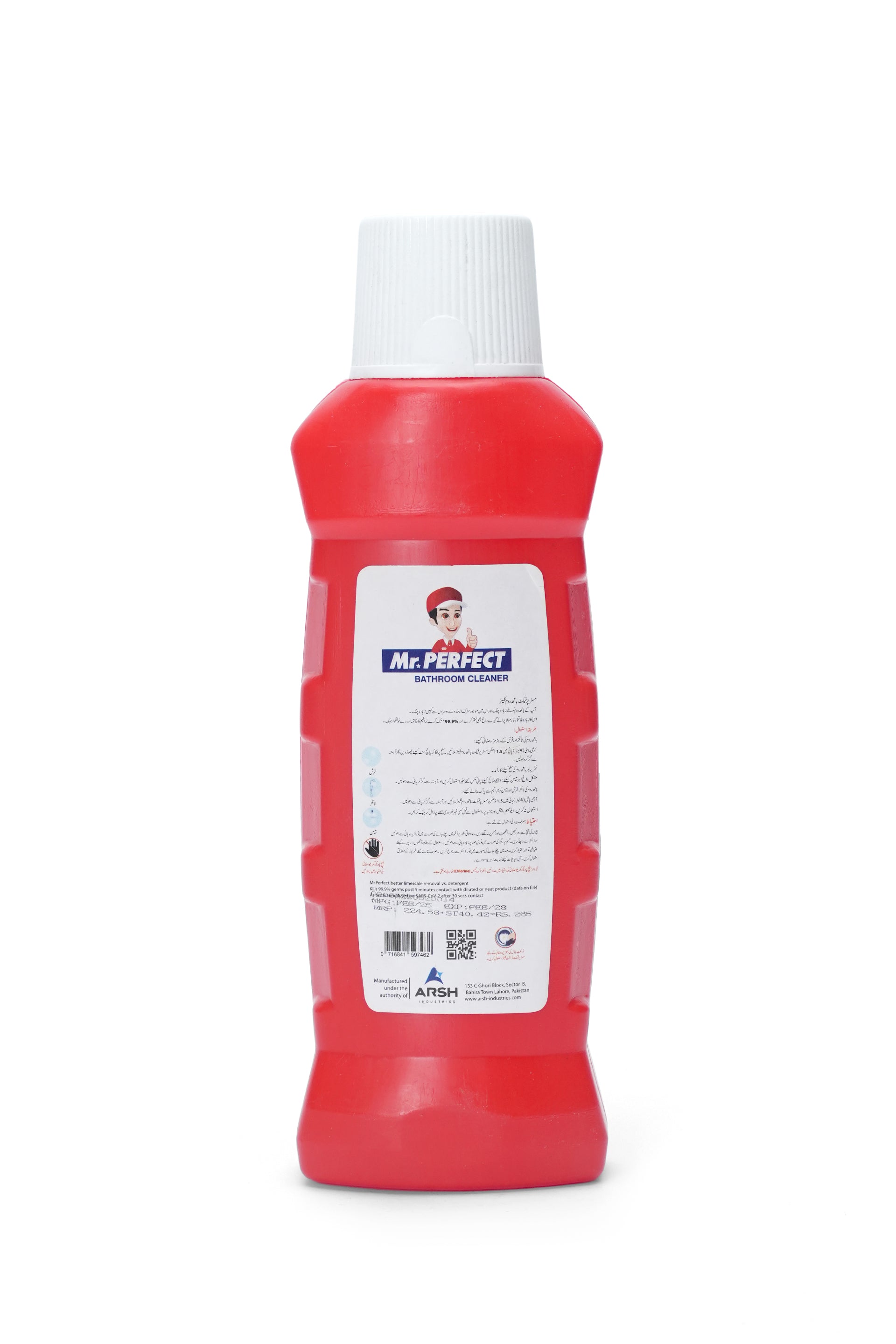 Mr. PERFECT BATHROOM CLEANER FLORAL 225 ML+50 ML Extra