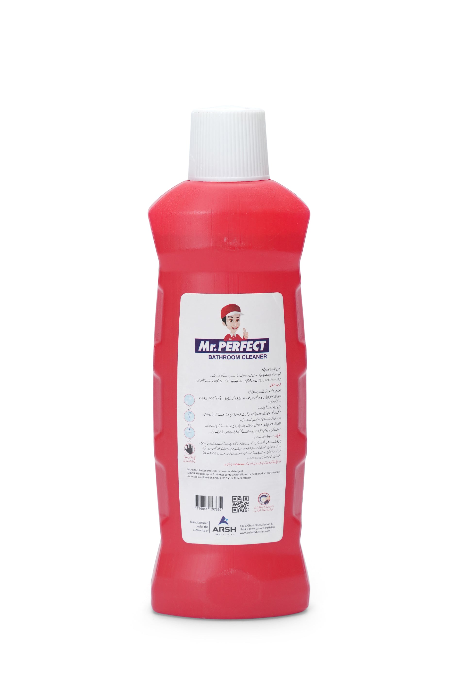 Mr. PERFECT BATHROOM CLEANER FLORAL 450 ML+75 ML Extra