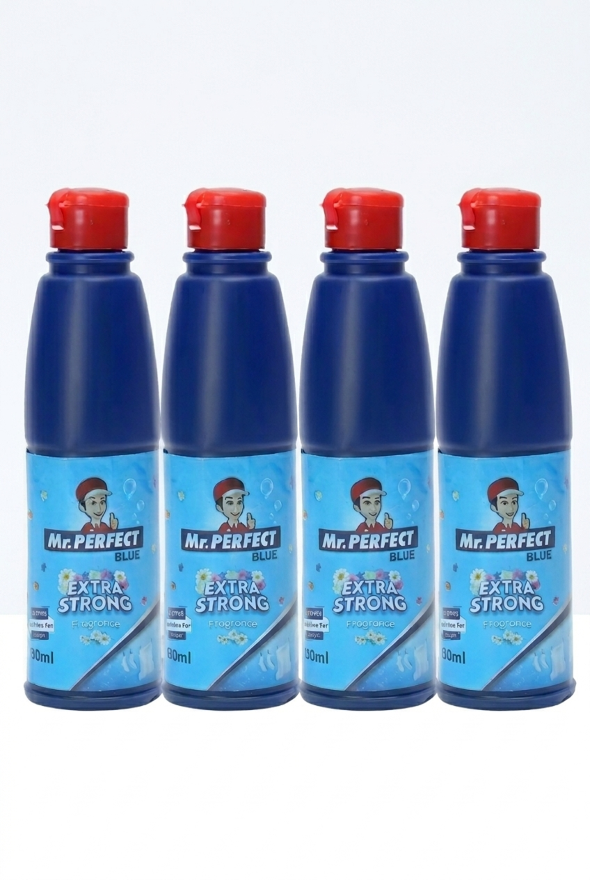 Mr. PERFECT BLUE FLORAL 150 ML (Pack Of 4)