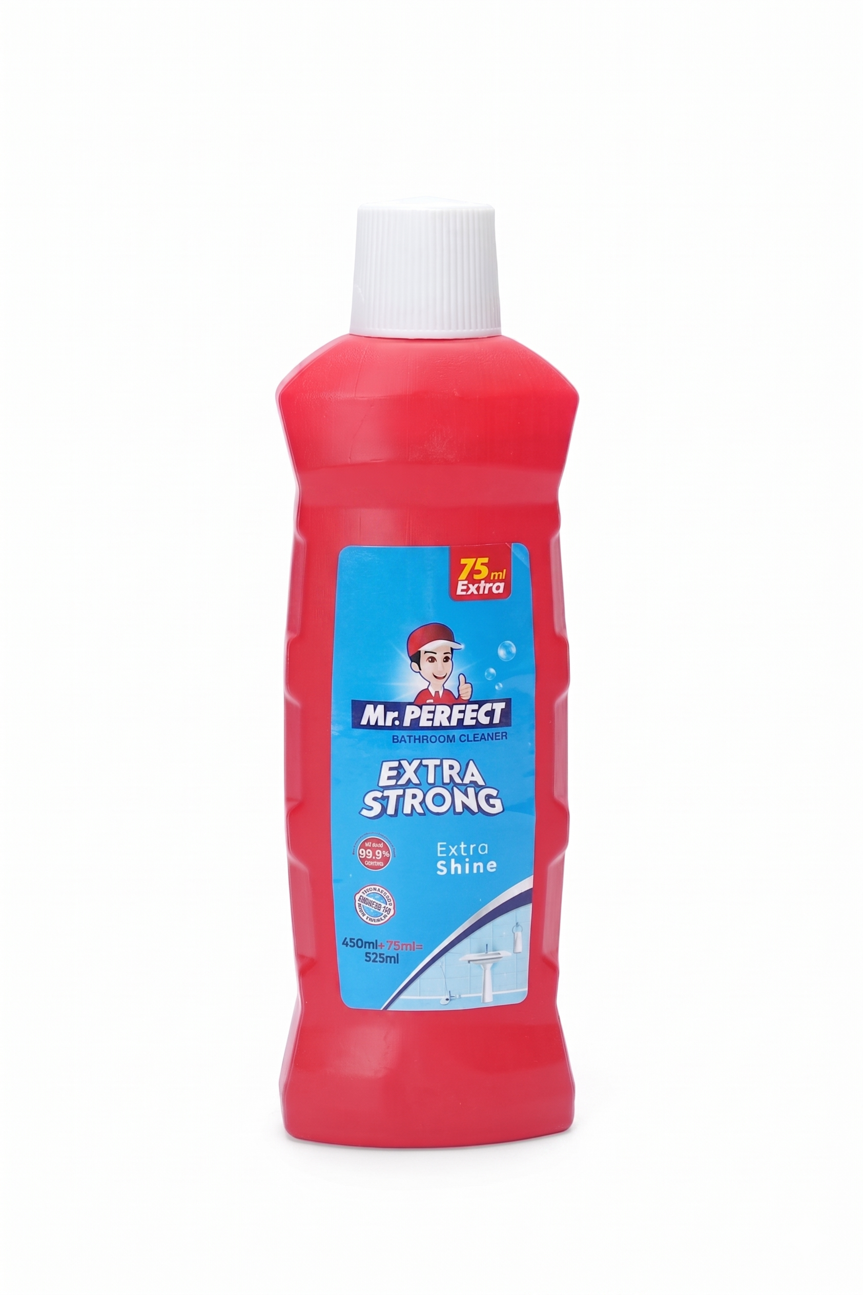 Mr. PERFECT BATHROOM CLEANER FLORAL 450 ML+75 ML Extra
