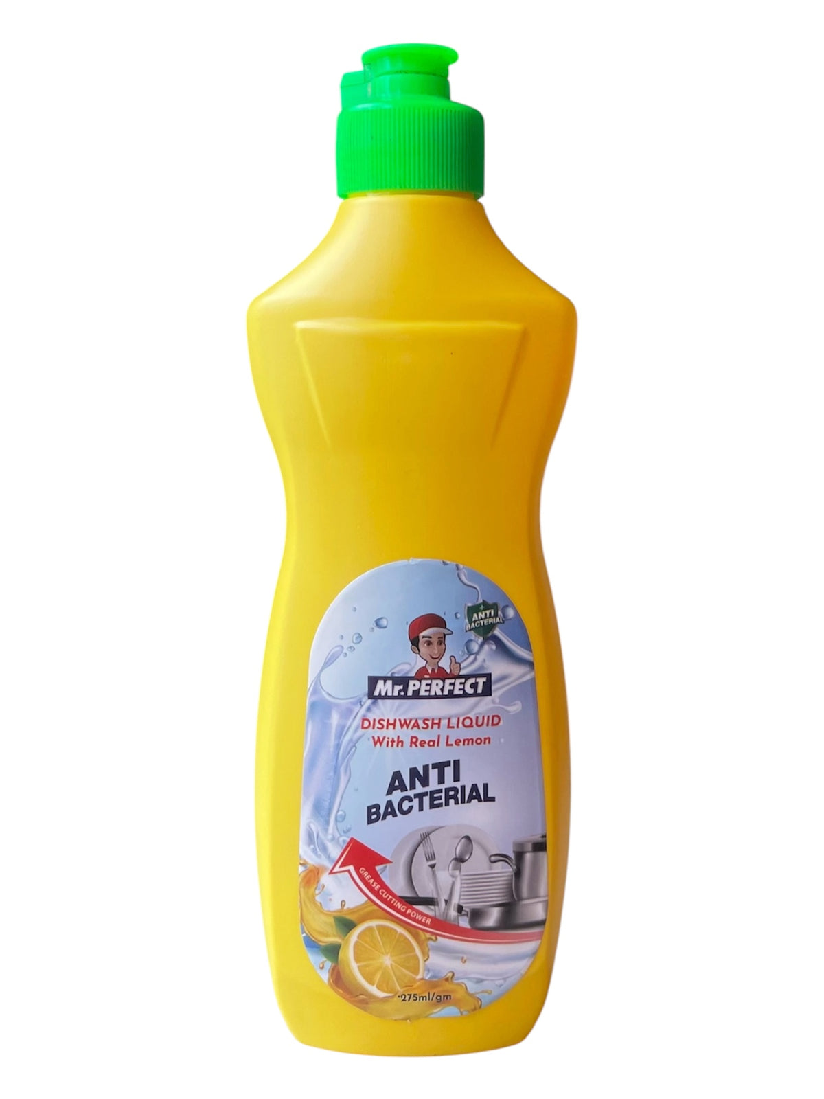 Lemon Dishwashing Liquid – Deep Cleaning & Fresh Lemon Fragrance 🍋