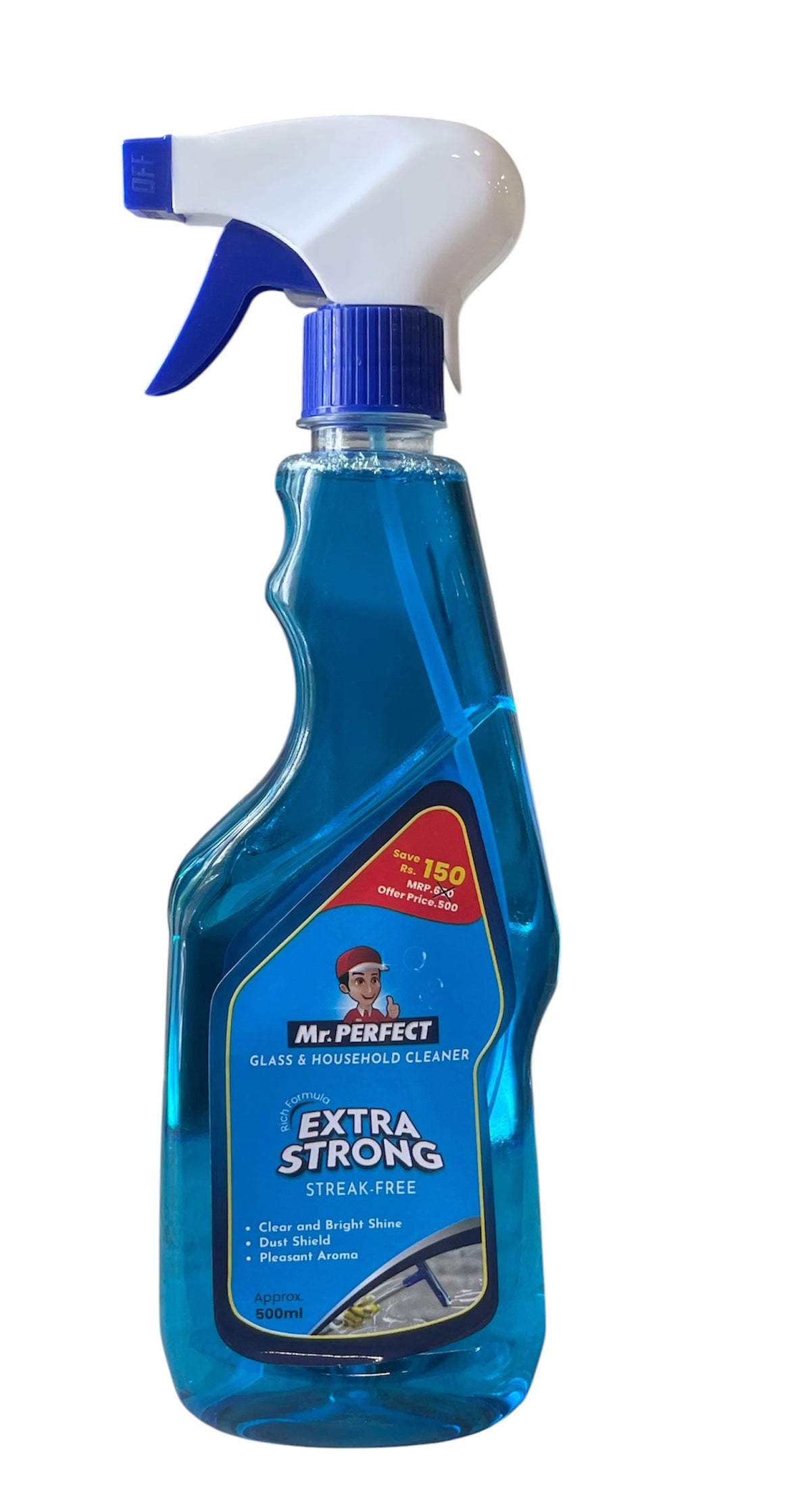 Glass & Household Cleaner – Powerful Multi-Surface Cleaner | Pack of 1